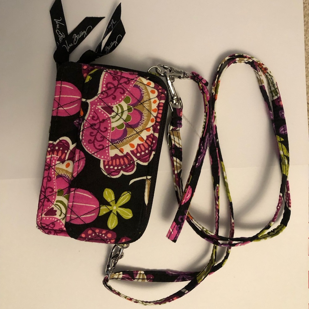 Vera Bradley Floral Crossbody Wallet - Wristlet (nwot-New)